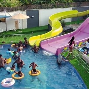 Swimming Pool & Water Slide